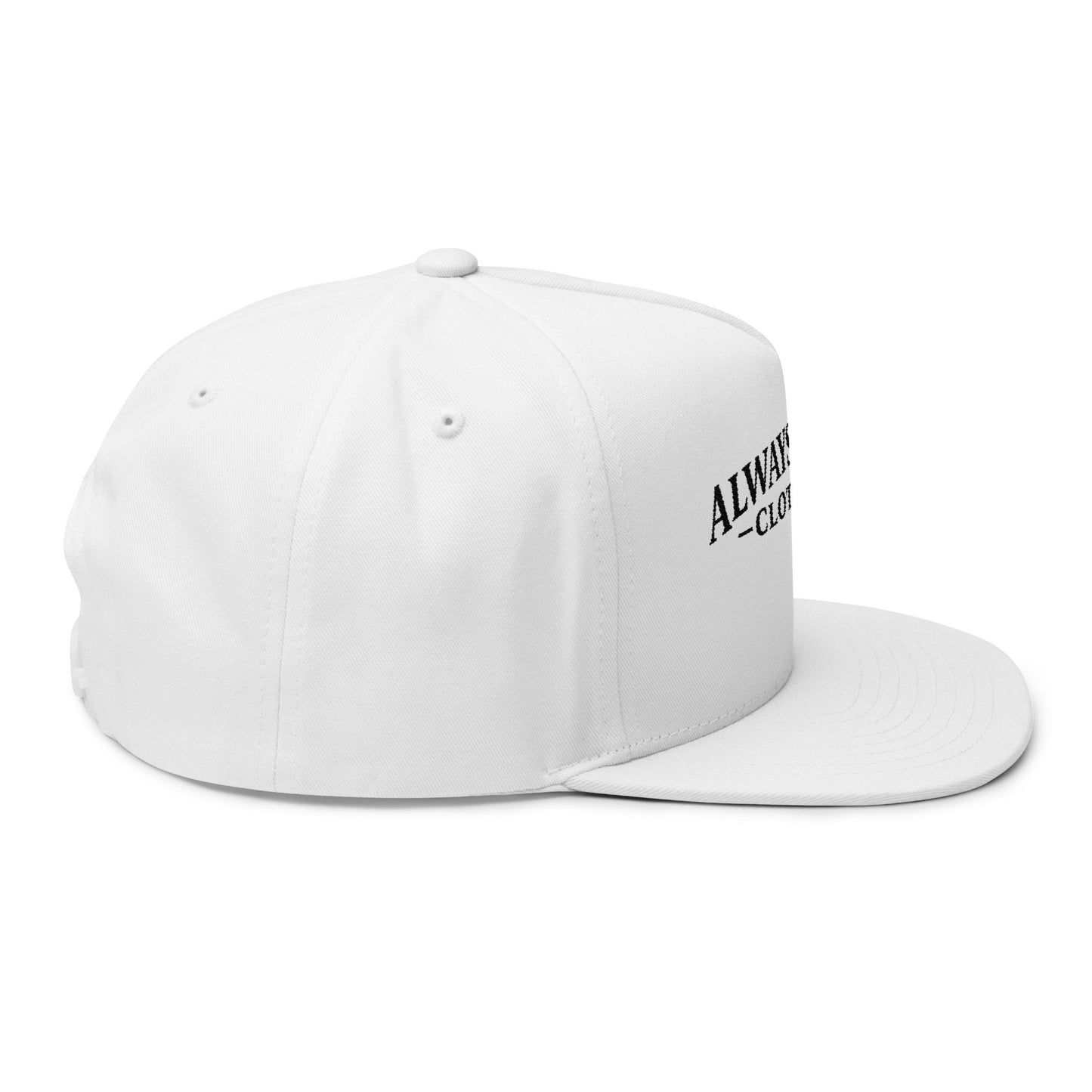 Always Active Clothing Embroidered Flat Bill Cap
