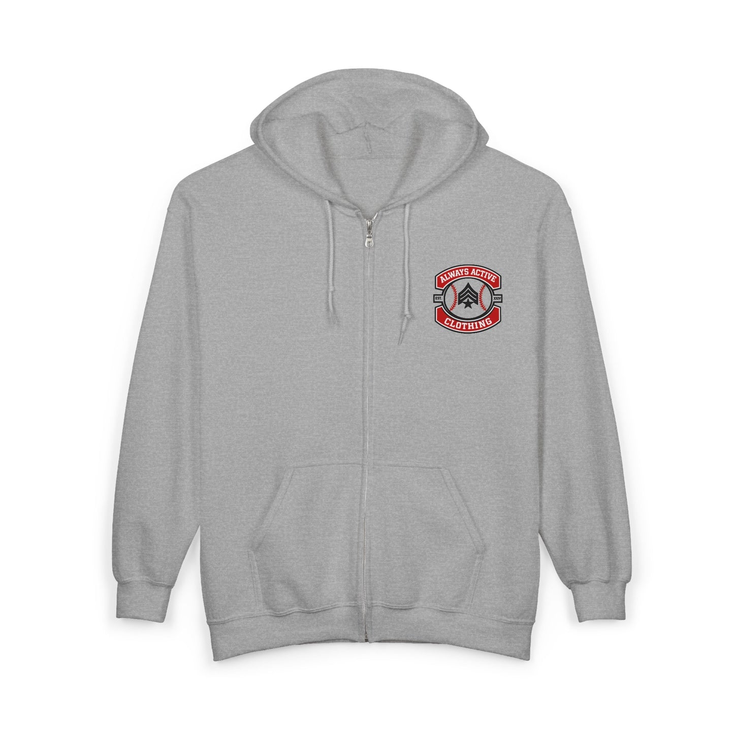 Nonna baseball full zip  — Always Active Clothing Full-Zip Sweatshirt