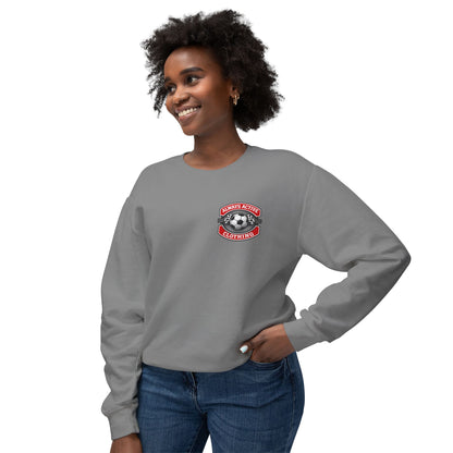 Soccer Is Life Mom Crewneck Sweatshirt — Soccer Mom Graphic Crew