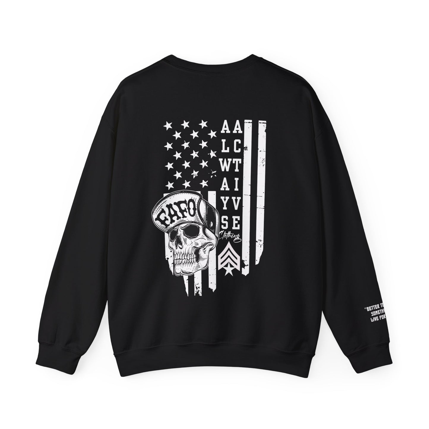 FAFO American Flag Crewneck