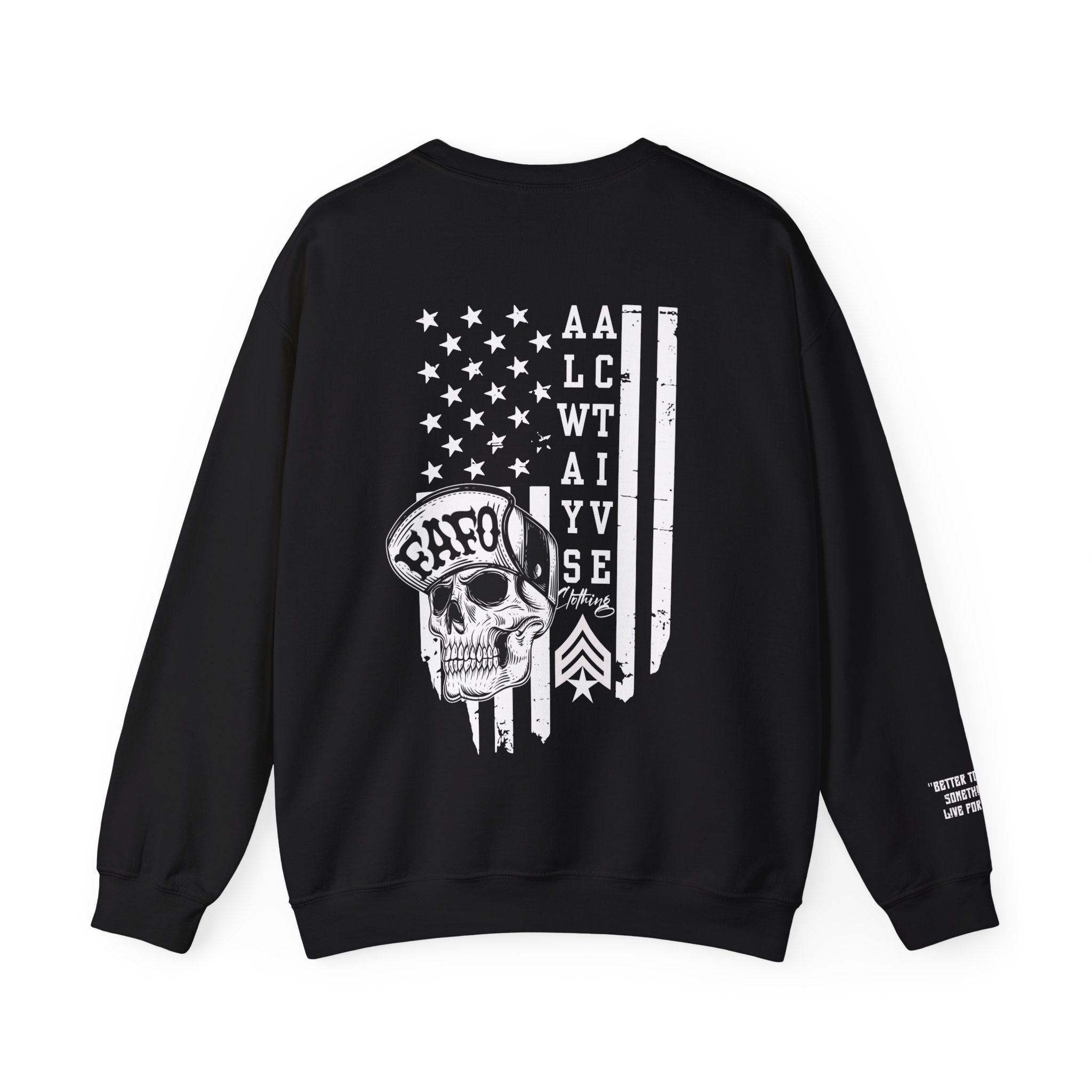 FAFO American Flag Crewneck