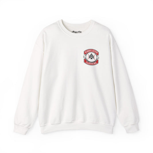 Baseball Mom Crewneck Sweatshirt — "Baseball Is Life" Graphic