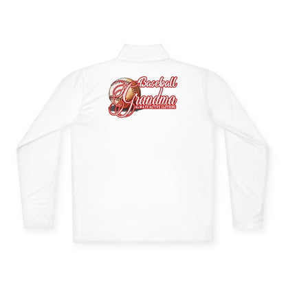 Baseball Grandma Quarter-Zip Pullover