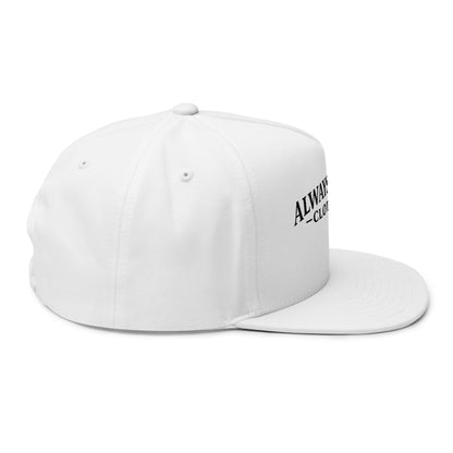 Always Active Clothing Embroidered Flat Bill Cap