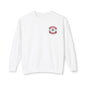 Baseball Dad Crewneck Sweatshirt | Flaming Baseball Graphic