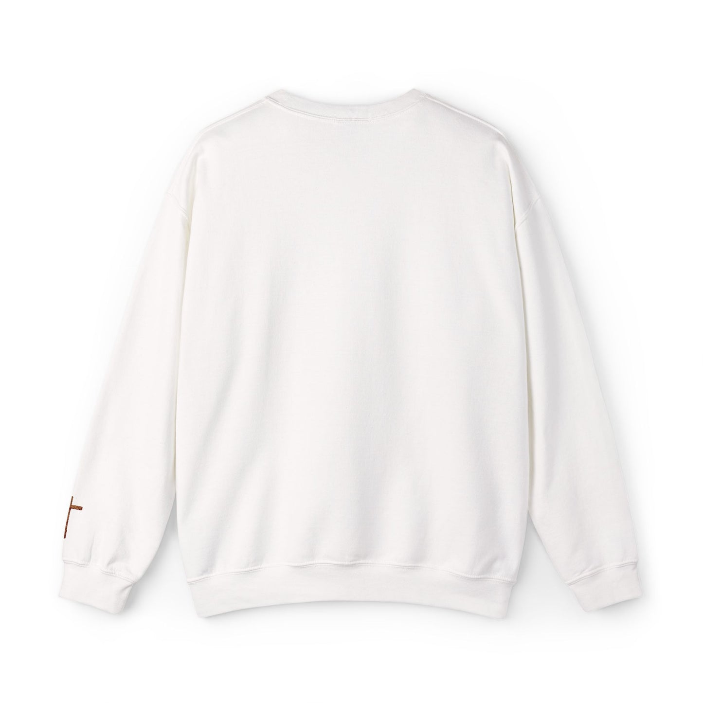 Minimalist 'Good Vibes' White Crewneck Sweatshirt