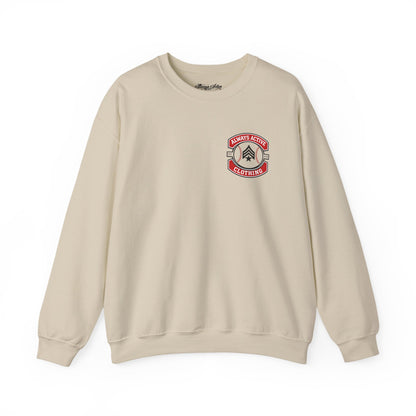 Baseball Mom Crewneck Sweatshirt — "Baseball Is Life" Graphic