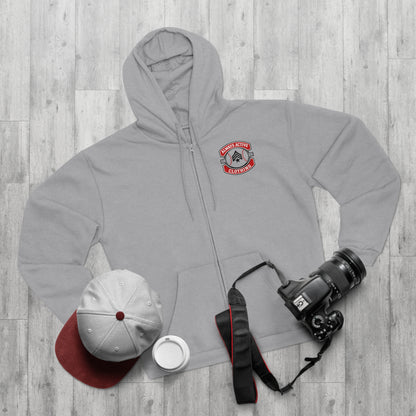 Baseball Grandpa Zip Hoodie — "Baseball's Life" Graphic Zip-Up Sweatshirt