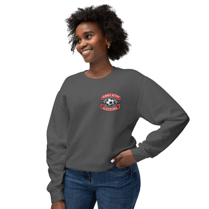 Soccer Is Life Mom Crewneck Sweatshirt — Soccer Mom Graphic Crew