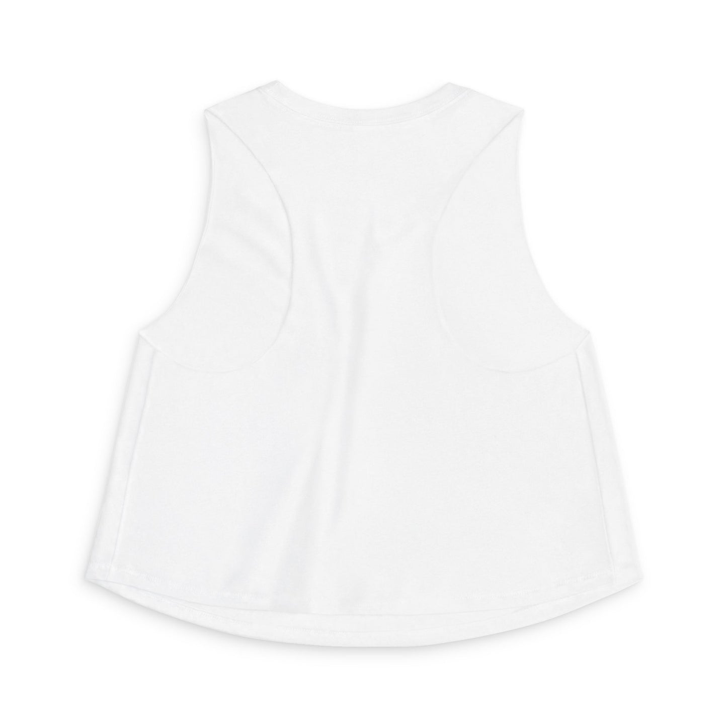 Women's Crop Top - Small Rustic Cross Graphic Faith Tank