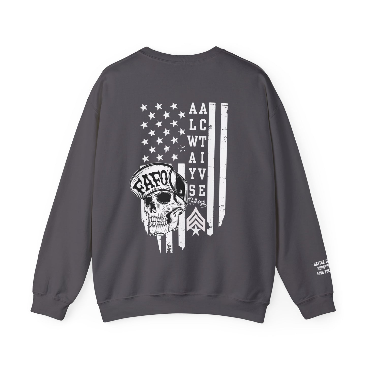 FAFO American Flag Crewneck