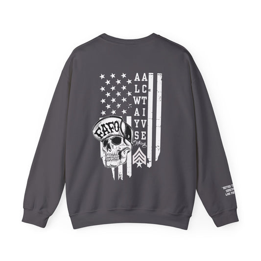 FAFO American Flag Crewneck