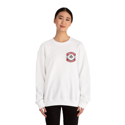 Baseball Mom Crewneck Sweatshirt — "Baseball Is Life" Graphic