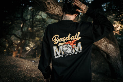 Baseball Mom Long Sleeve