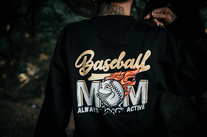 Baseball Mom Long Sleeve