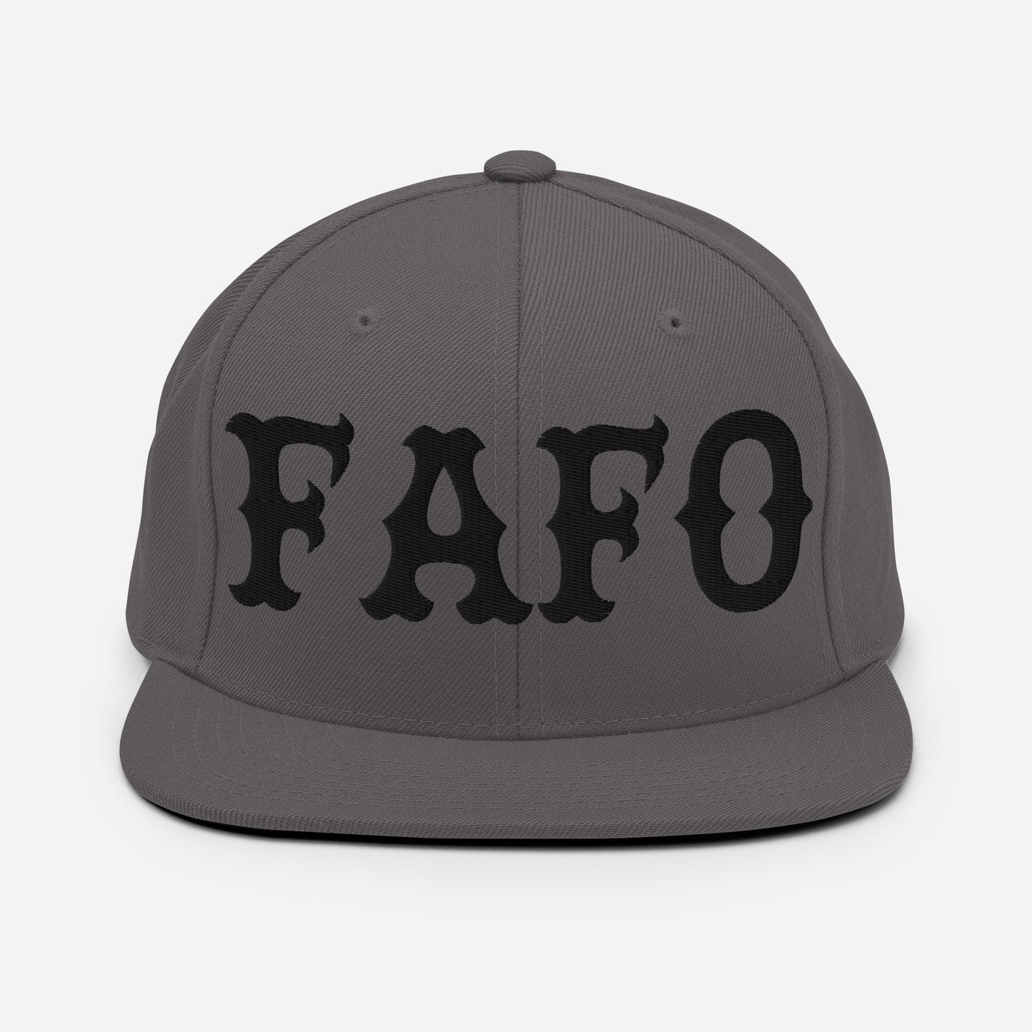 FAFO Snapback (Black)
