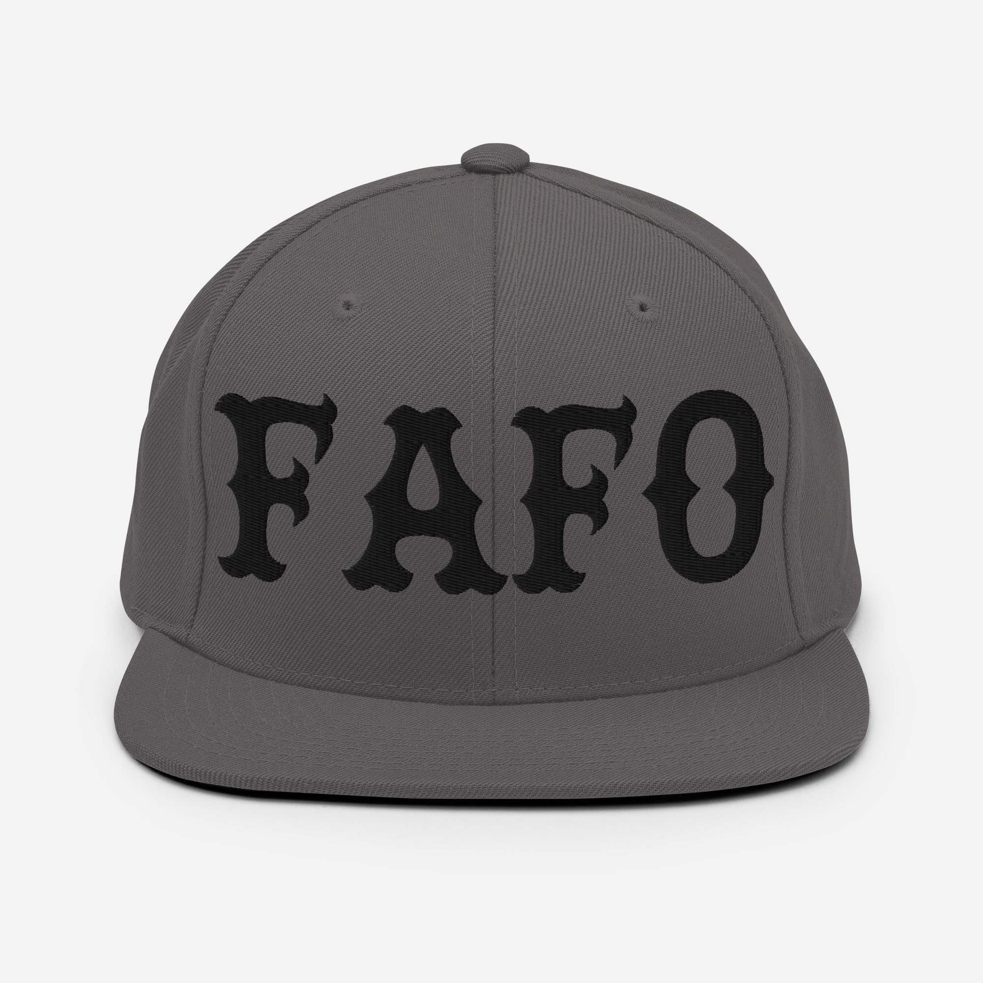 FAFO Snapback (Black)