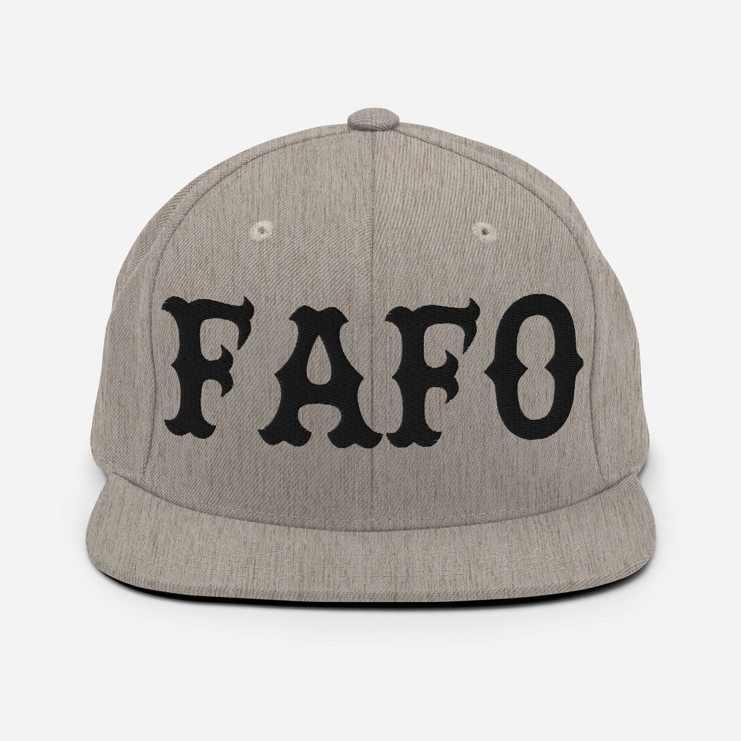 FAFO Snapback (Black)