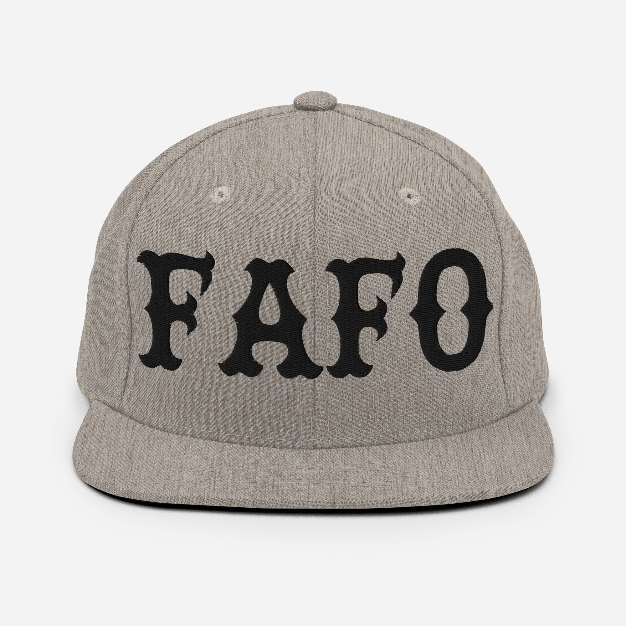 FAFO Snapback (Black)