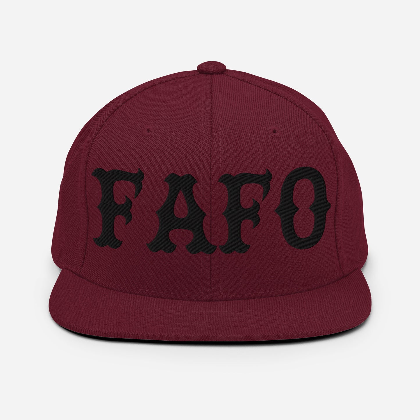 FAFO Snapback (Black)