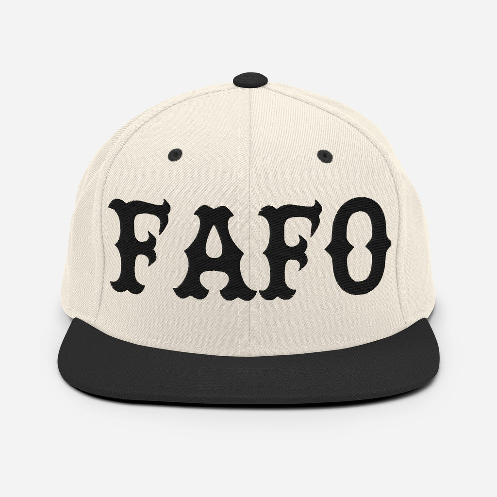 FAFO Snapback (Black)
