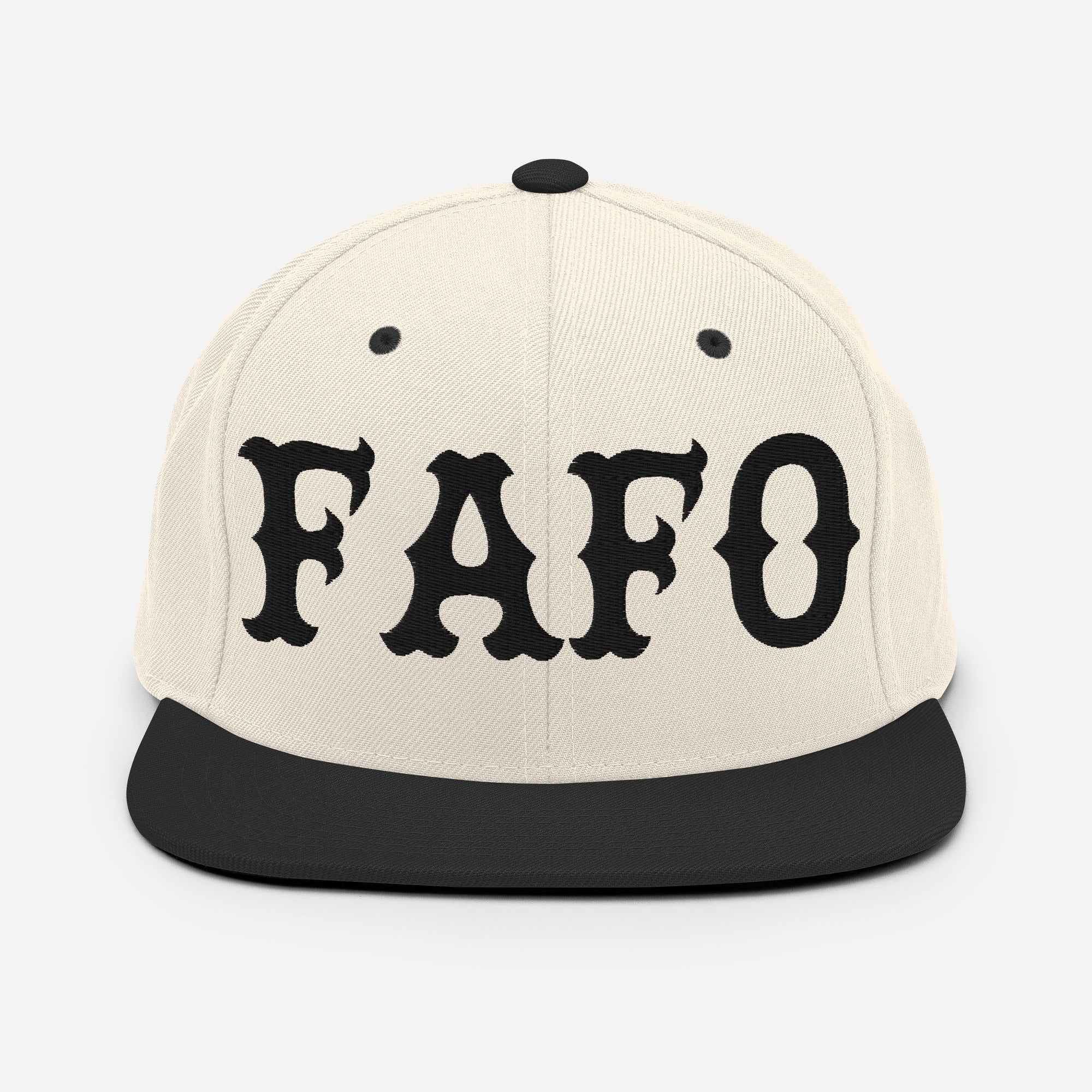 FAFO Snapback (Black)