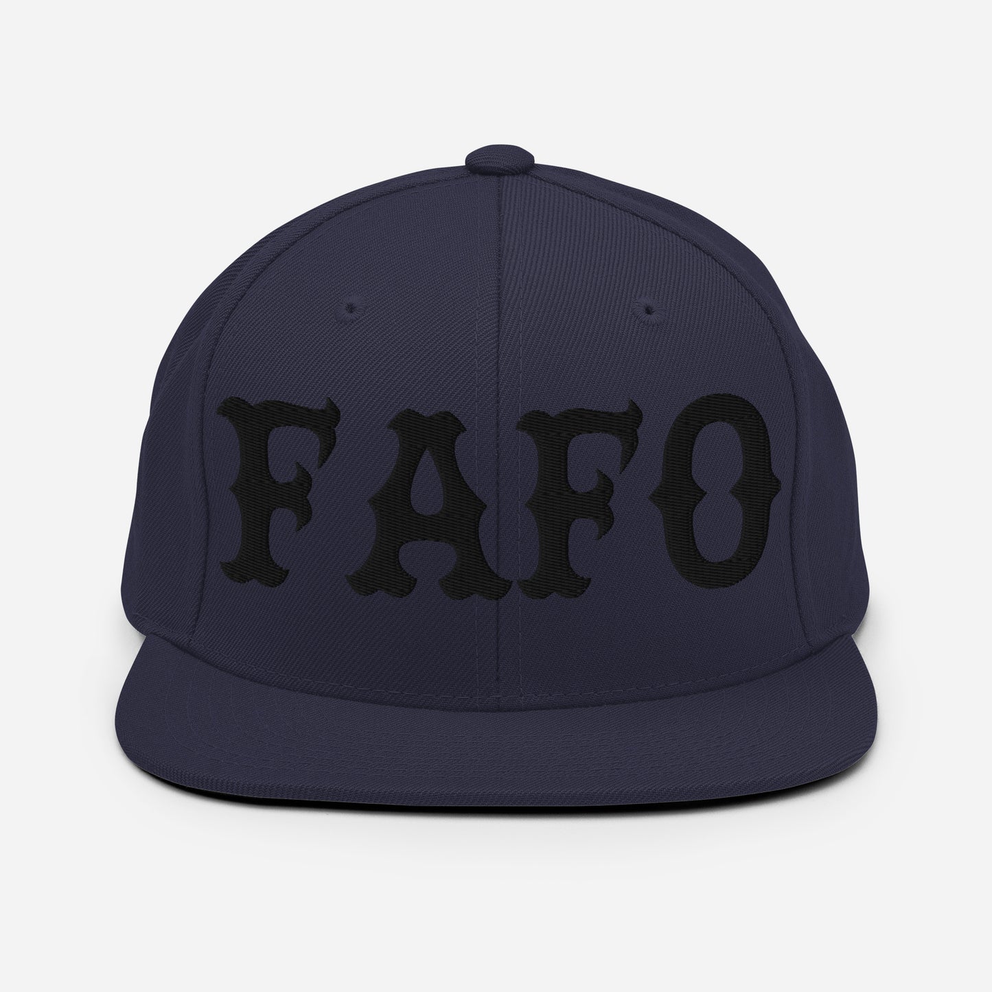 FAFO Snapback (Black)