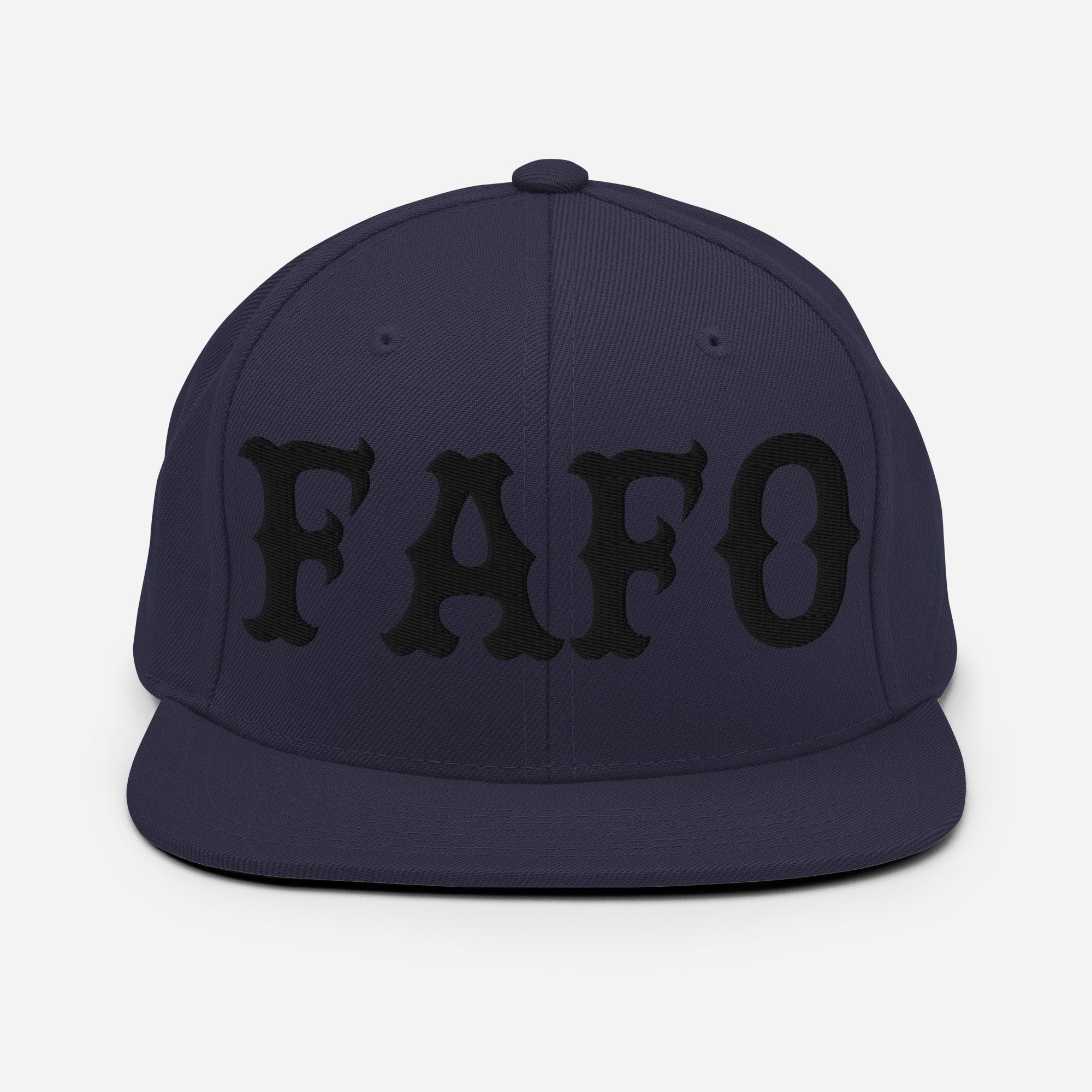 FAFO Snapback (Black)