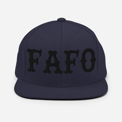 FAFO Snapback (Black)