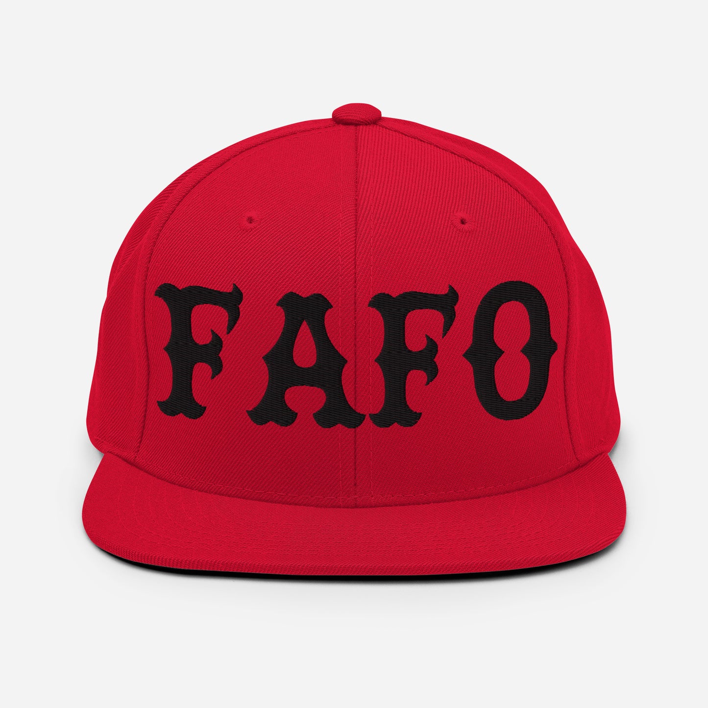 FAFO Snapback (Black)