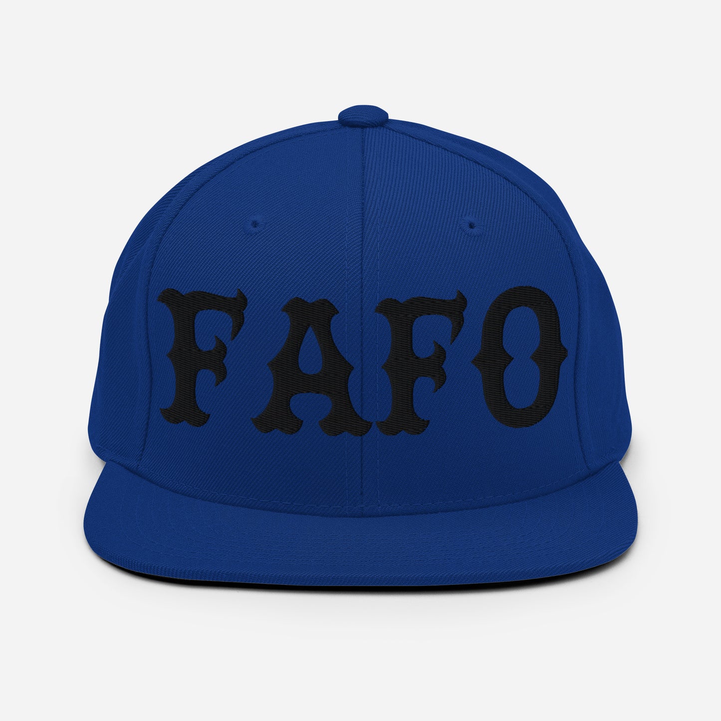 FAFO Snapback (Black)