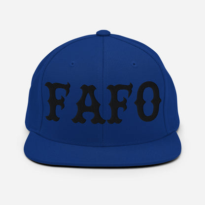 FAFO Snapback (Black)
