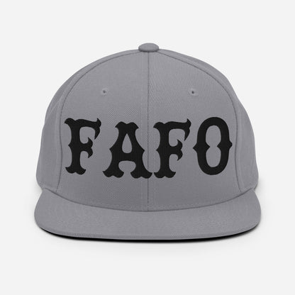 FAFO Snapback (Black)