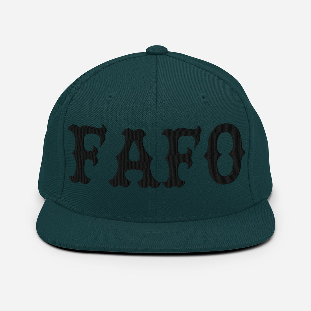 FAFO Snapback (Black)
