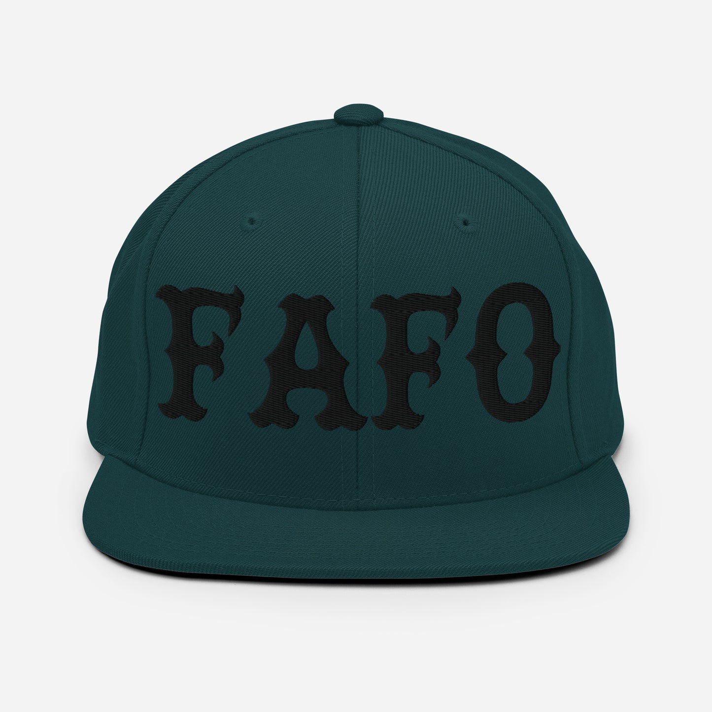FAFO Snapback (Black)
