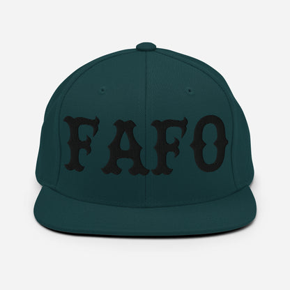 FAFO Snapback (Black)