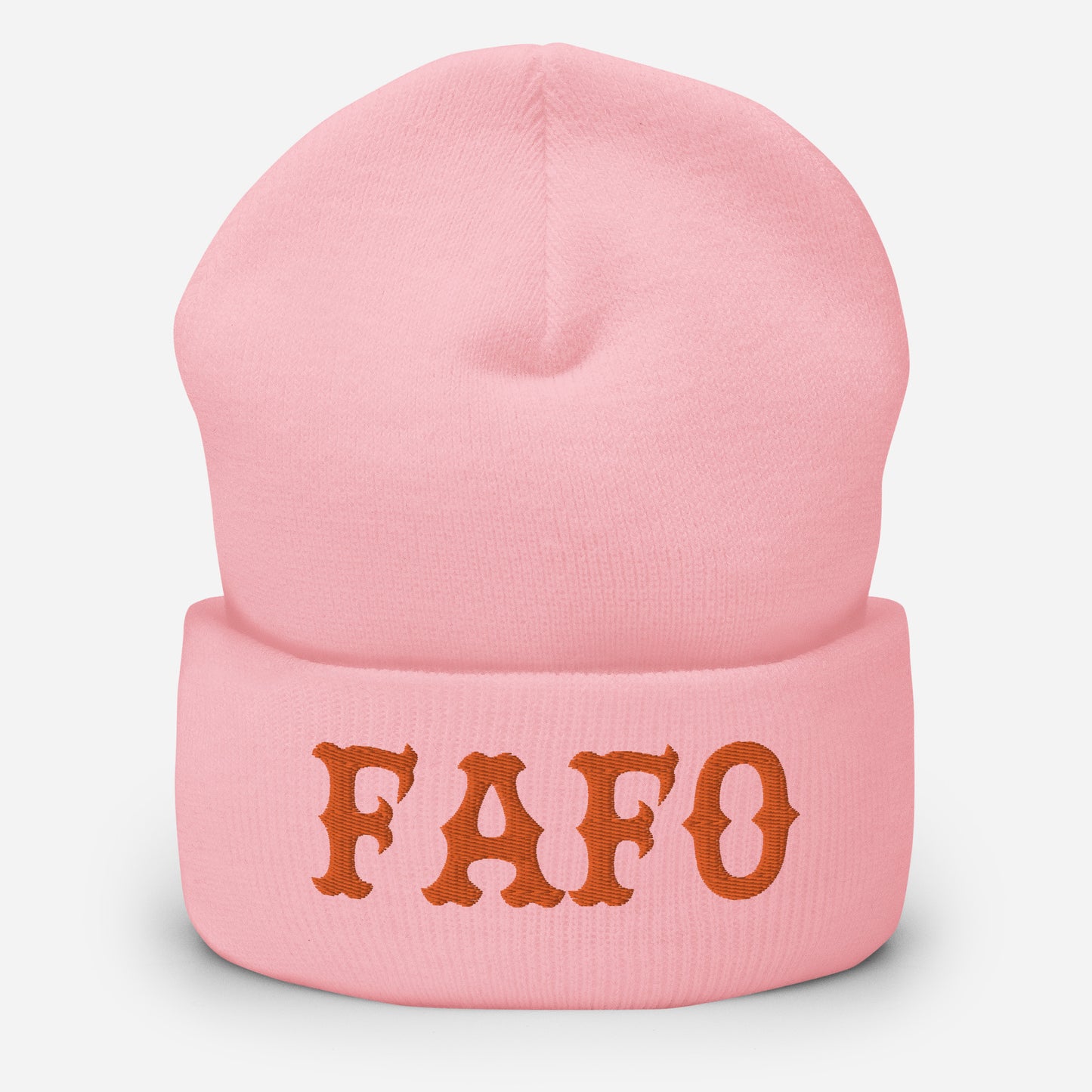 FAFO (Orange) Beanie
