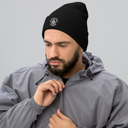 Always Active (White Logo) Cuffed Beanie