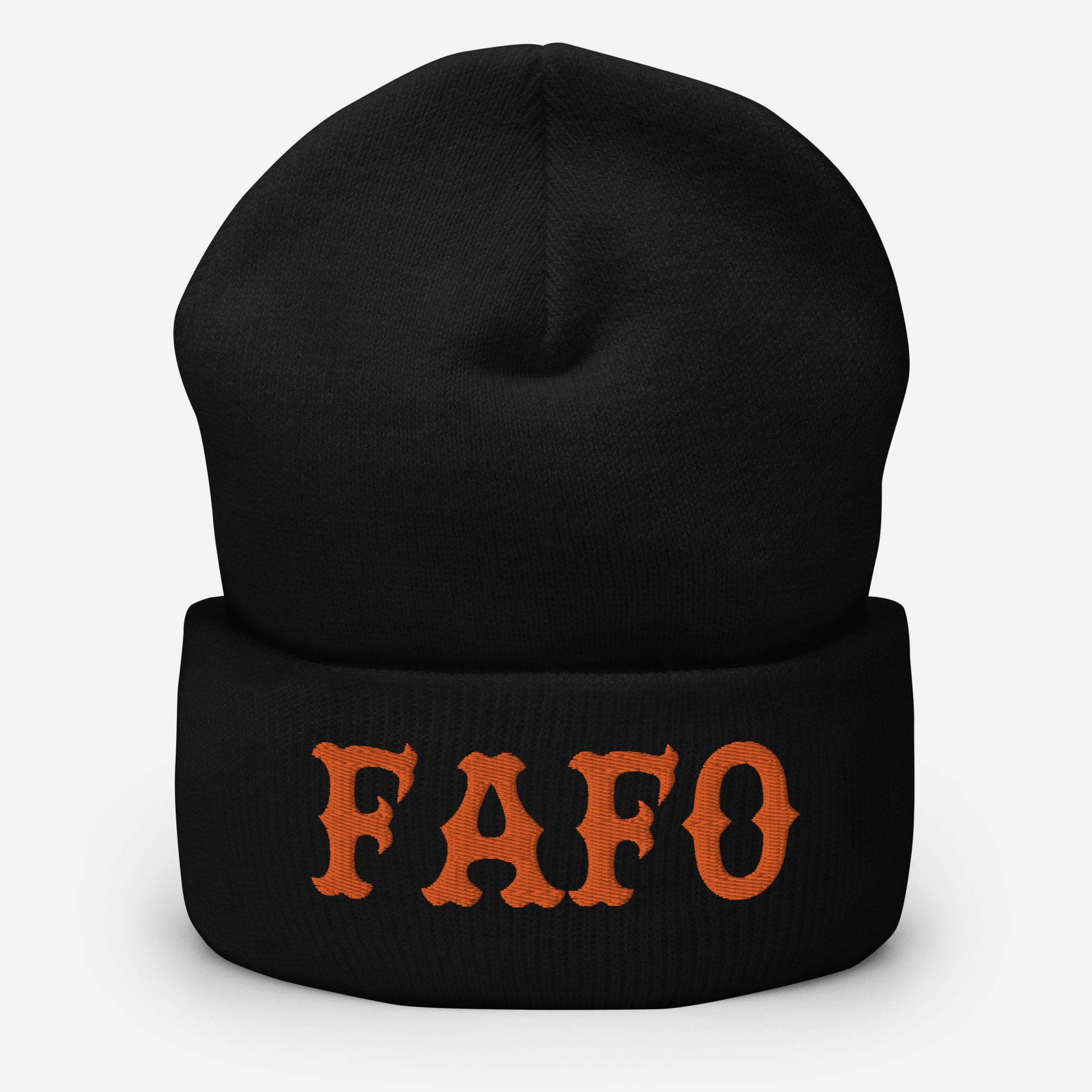 FAFO (Orange) Beanie