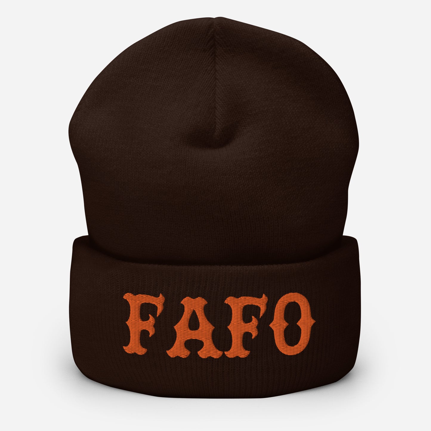 FAFO (Orange) Beanie