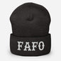 FAFO (White) Beanie