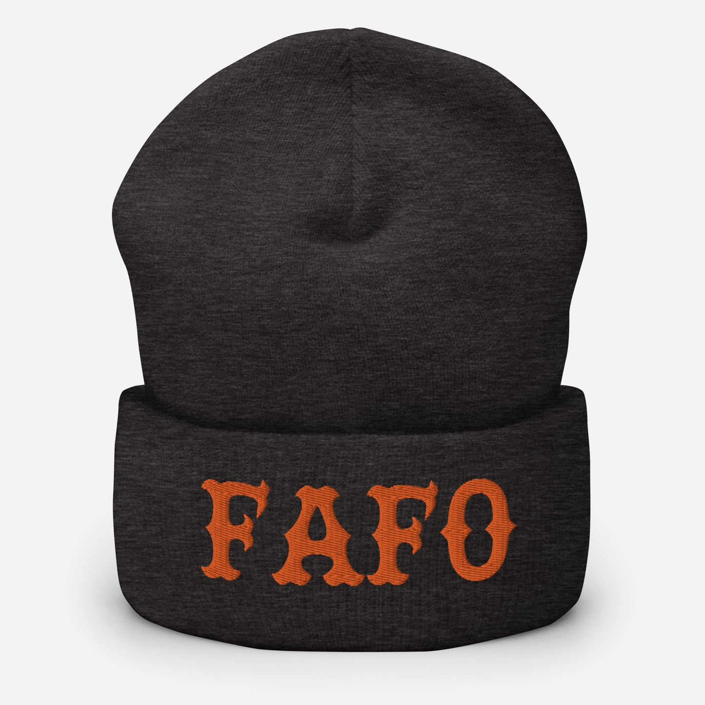 FAFO (Orange) Beanie