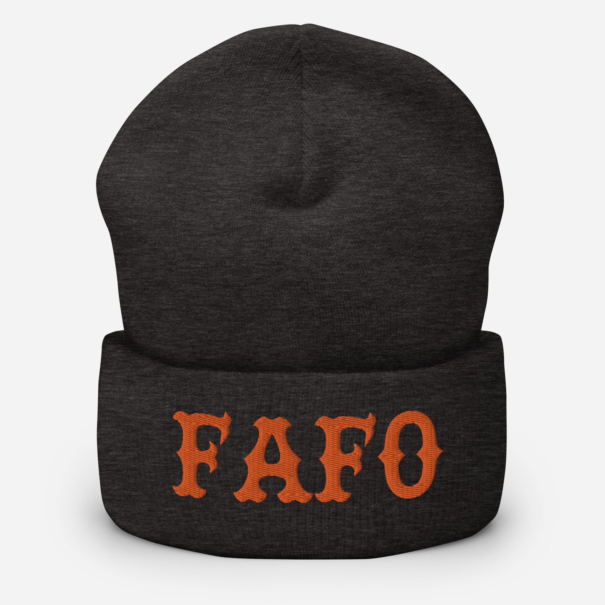 FAFO (Orange) Beanie
