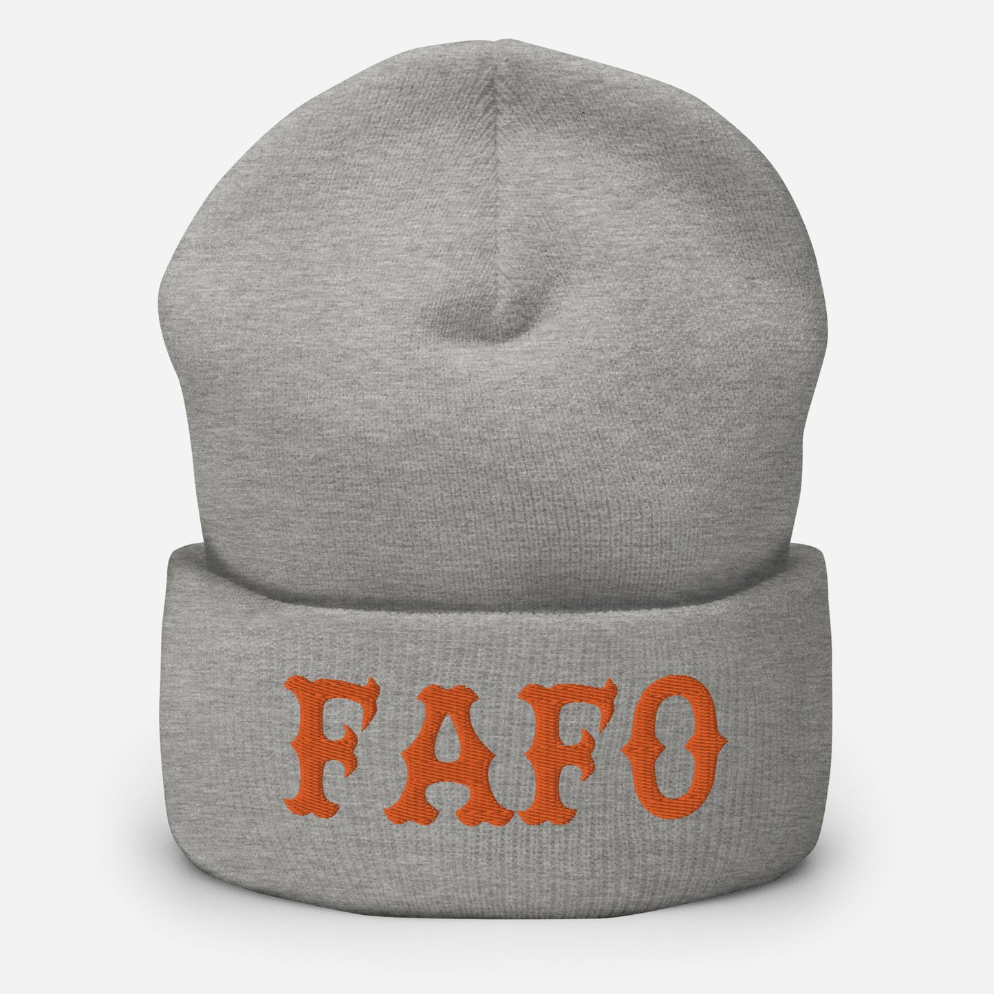 FAFO (Orange) Beanie