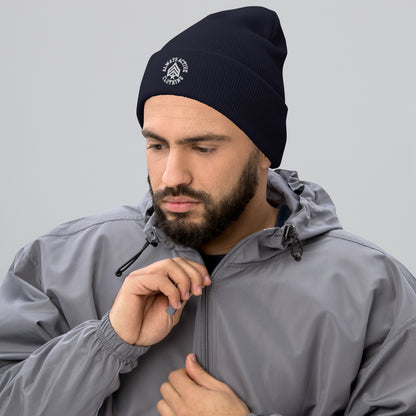 Always Active (White Logo) Cuffed Beanie