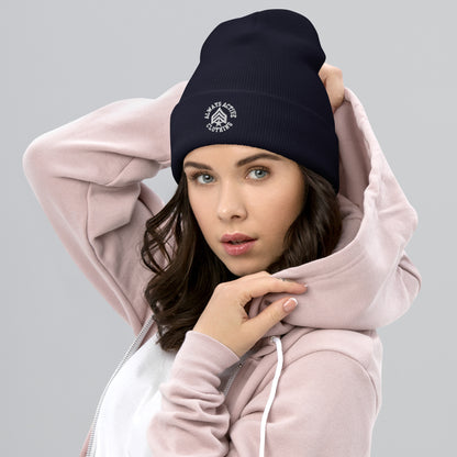 Always Active (White Logo) Cuffed Beanie