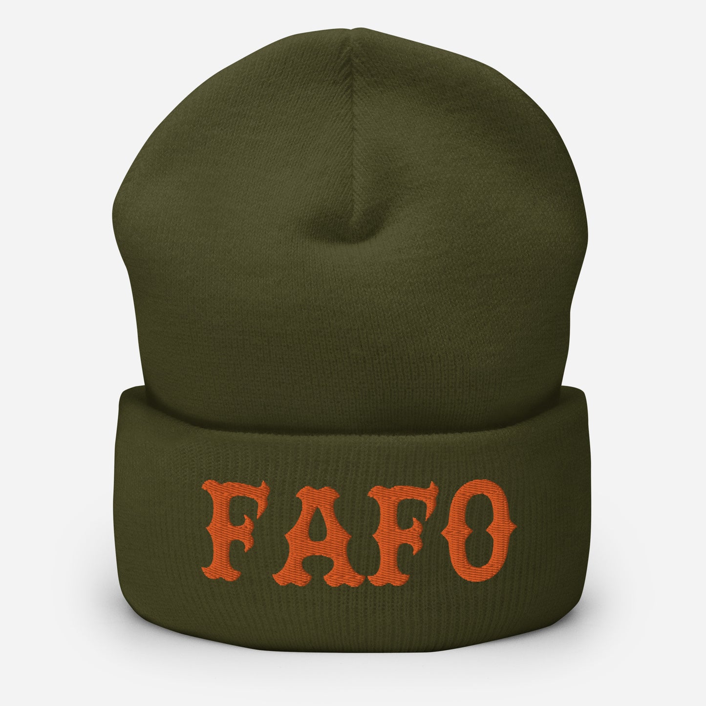 FAFO (Orange) Beanie