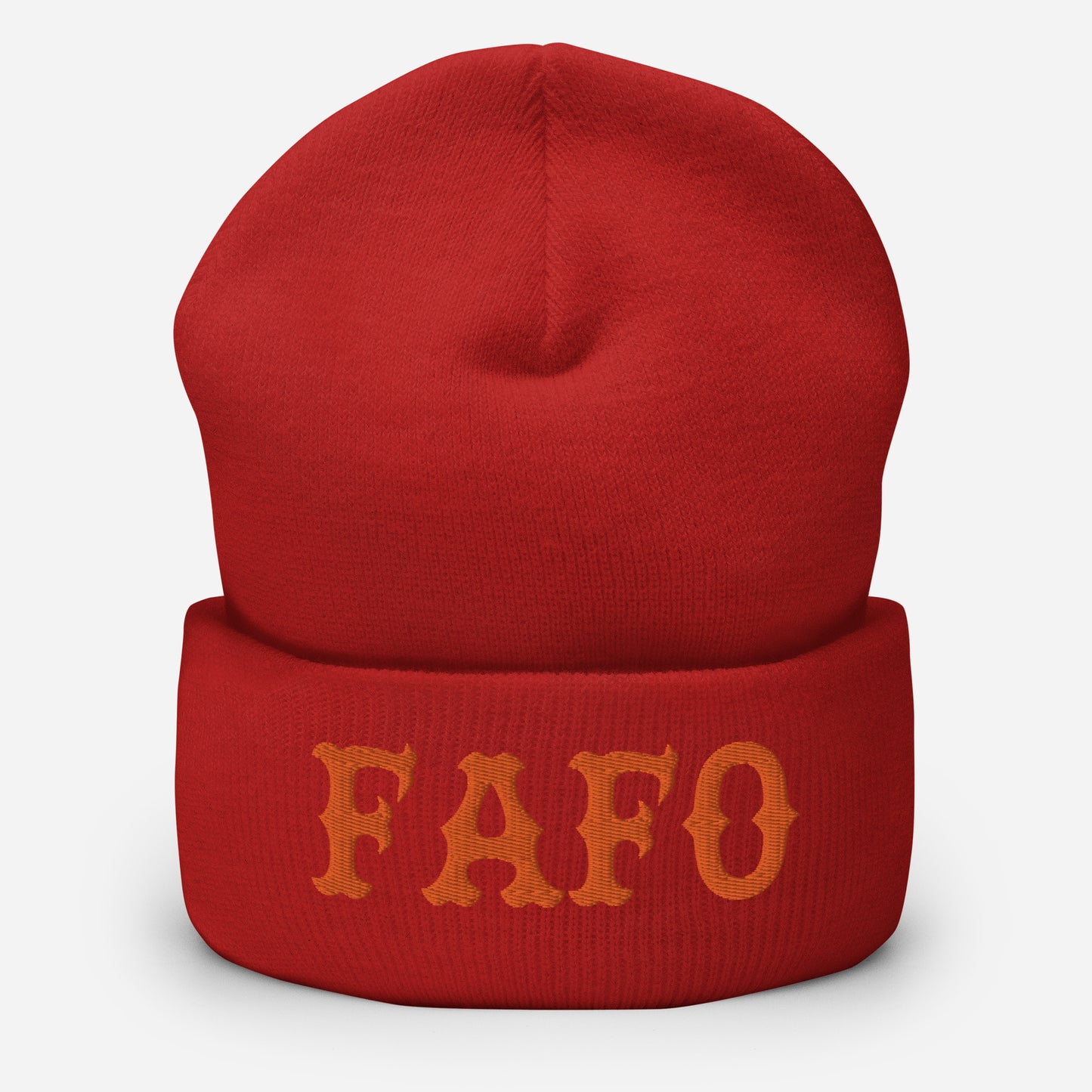 FAFO (Orange) Beanie