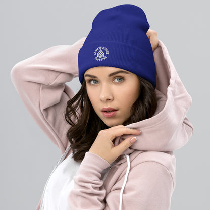 Always Active (White Logo) Cuffed Beanie