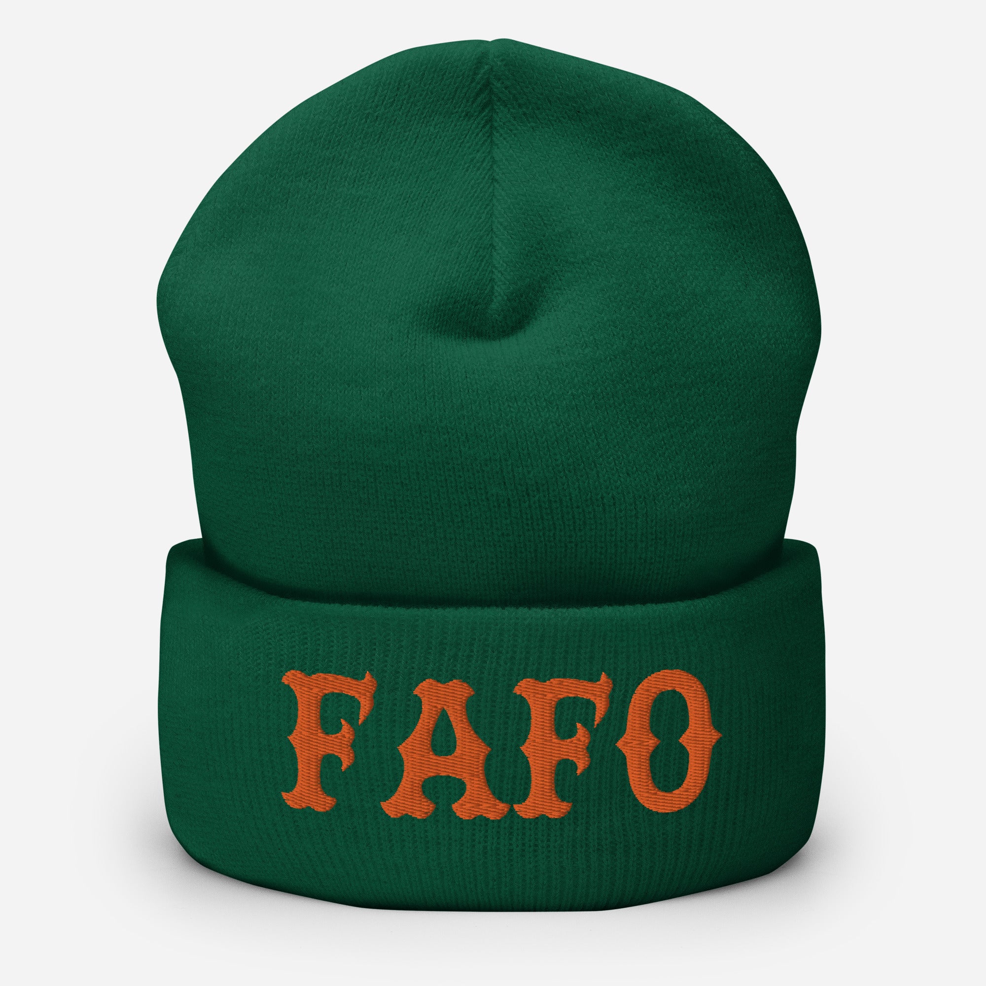 FAFO (Orange) Beanie